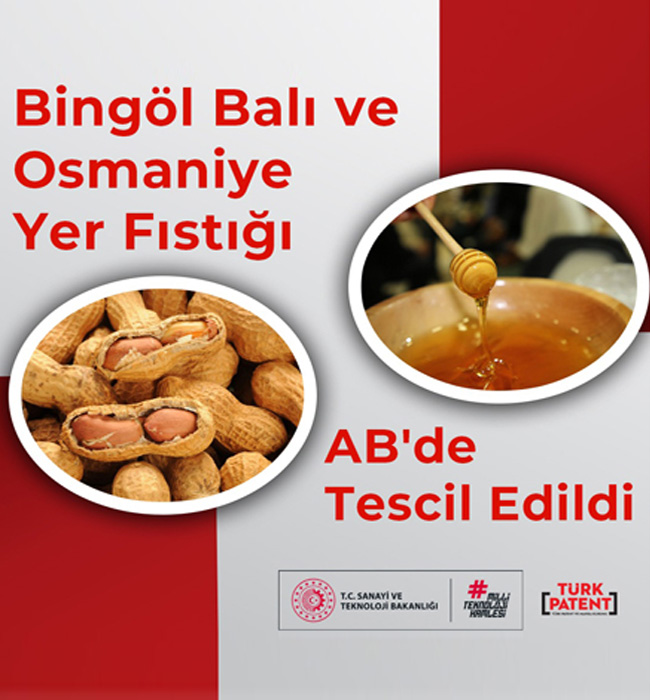 Osmaniye Yer Fıstığı ve Bingöl Balı Avrupa Birliği Nezdinde Tescillendi